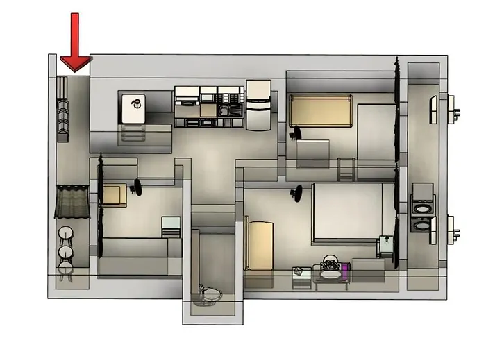 게스트하우스 3rooms, 5min Walk From Station